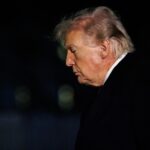 Trump returns to White House after weekend in Florida