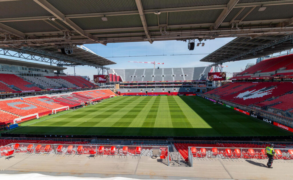 El Toronto Stadium est· listo para celebrar el primer partido de un Mundial en Canad·